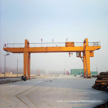 100t +50t Ship building gantry crane with double parallel trolley